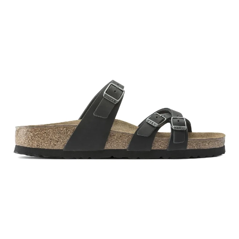 Birkenstock Women's Franca Black Leather