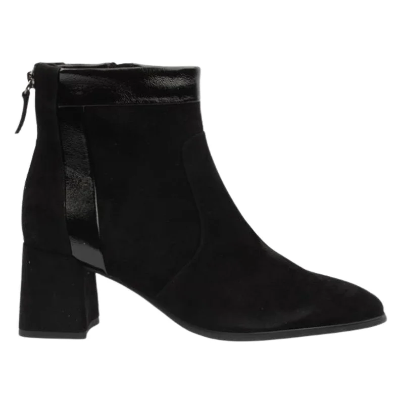 Regarde De Ciel Women's Millie 06 Black Suede/Patent