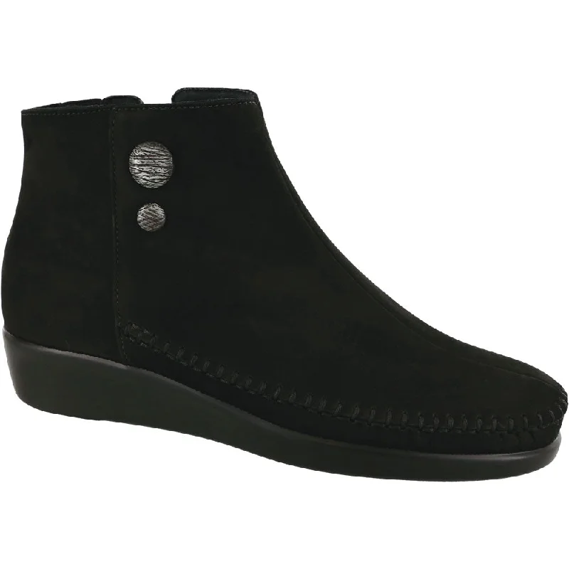 SAS Jade Bootie Onyx Nubuck (Women's)