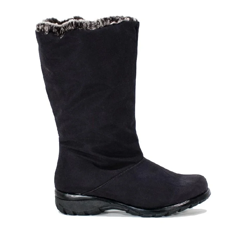 Toe Warmers Women's Janet WATERPROOF Boot  Black Fabric