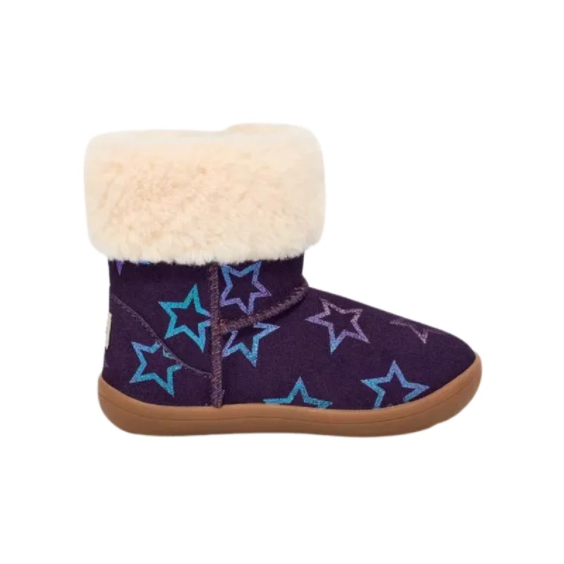 UGG Toddler's Sammee Iridescent Stars Nightshade/Purple